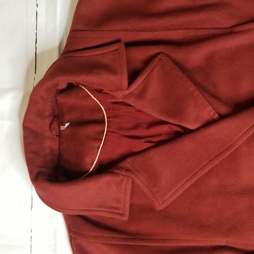 Free People Terra Cotta Dolman Coat - Picture 7 of 16